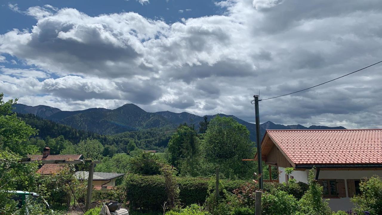Apartment With A Stunning View Of The Alps - Wohnung Mit Atemberaubenden Blick Auf Die Alpen Fischbachau Luaran gambar